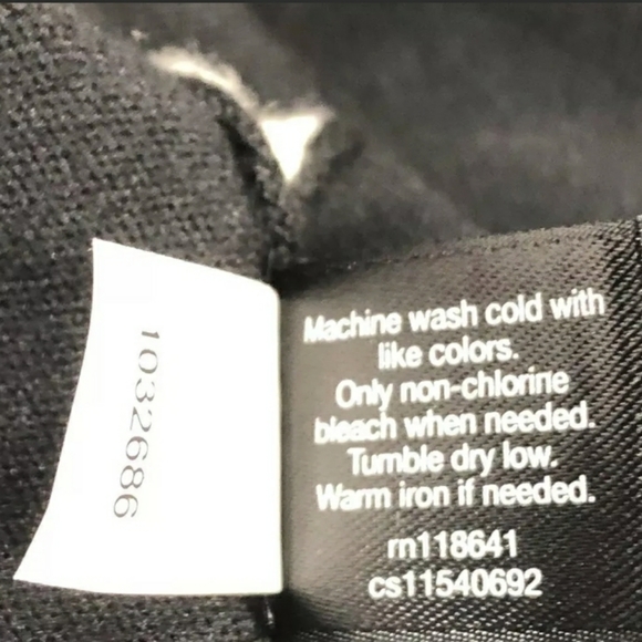 LB Mockneck Longsleeve Black Knit Sweater 18/20 - Picture 4 of 7